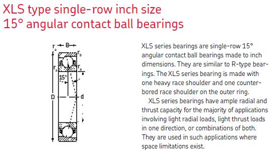 MRCXLS-5角接觸球軸承圖紙